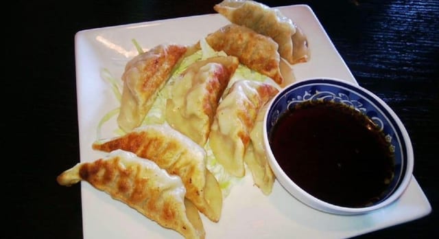 H4. Pan Fried Gyoza.