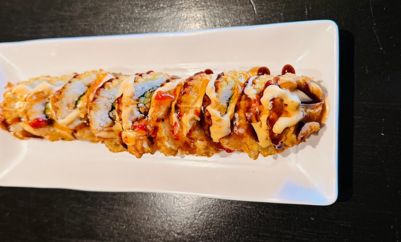 Philadelphia Tempura Fried Roll.