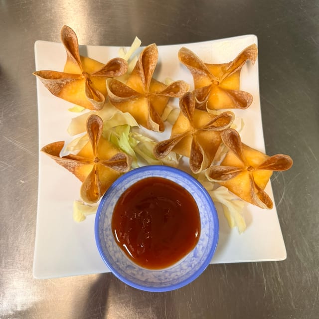 H8. Cream Cheese Wontons.