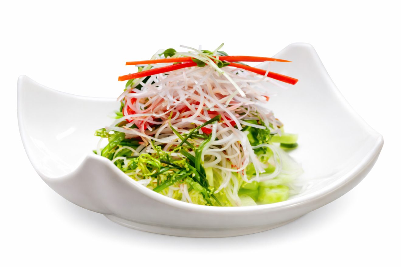 S4. Crab Sunomono Salad.