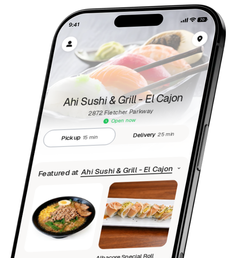 Ahi Sushi & Grill - El Cajon app preview