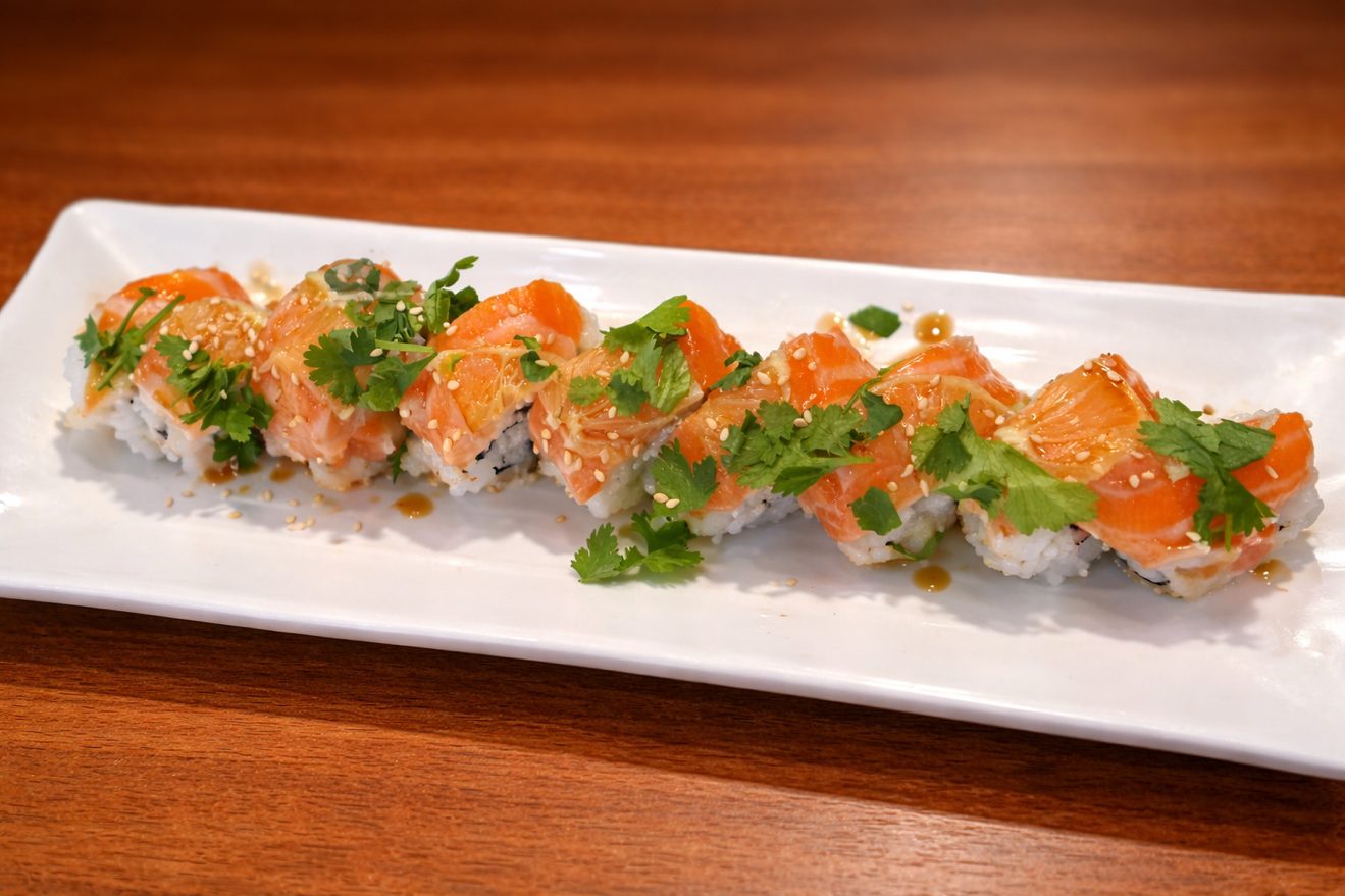 Salemon Special Roll.