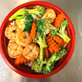 B4. Shrimp Teriyaki Bowl