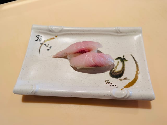 Hamachi Belly Sushi.