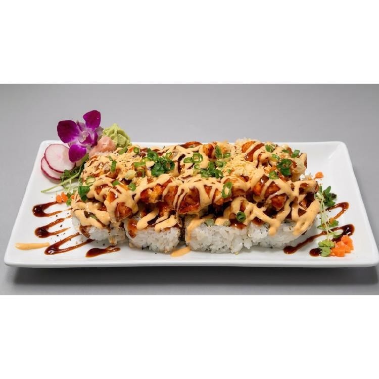 A19. Baked Langostino Roll.