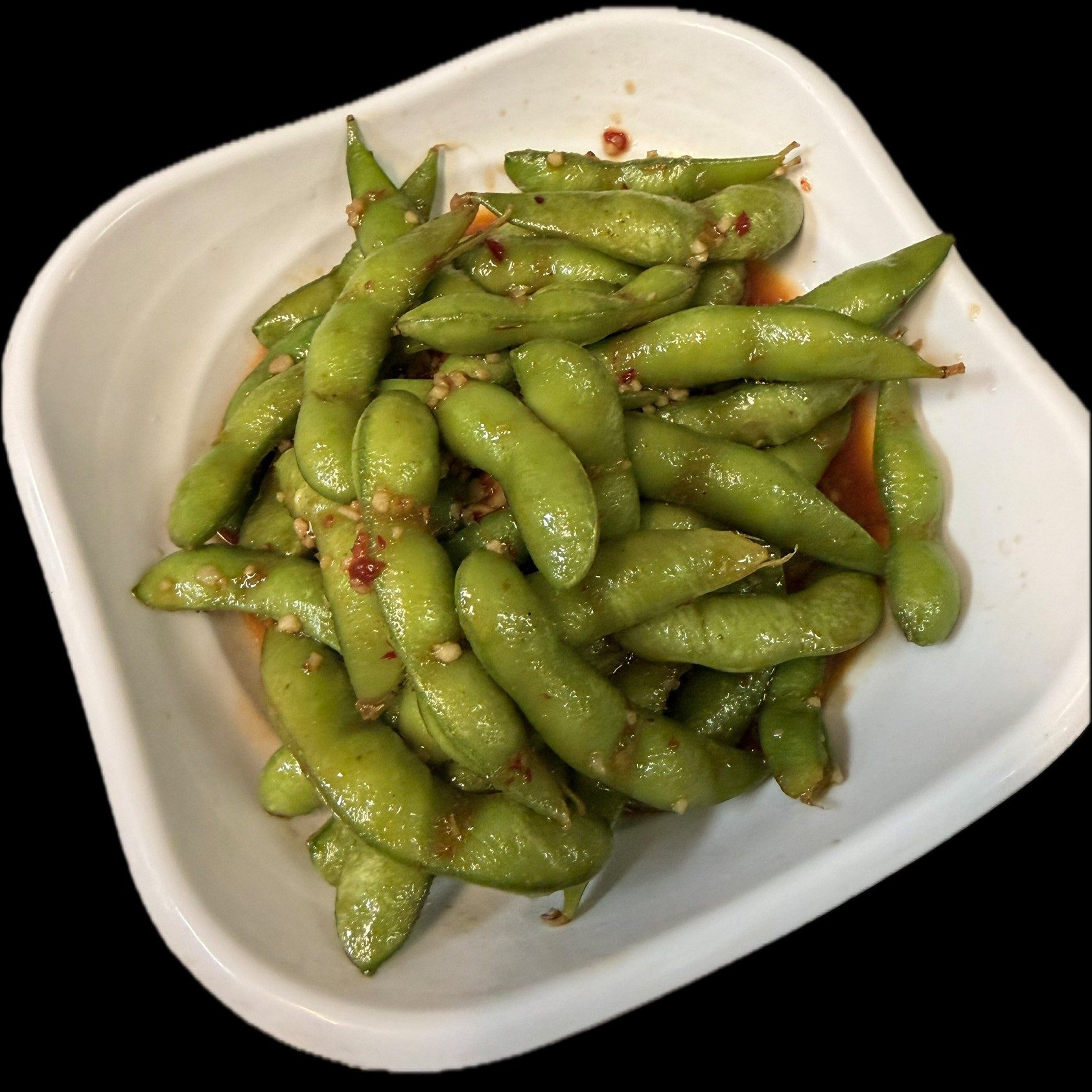 H2. Garlic Edamame.