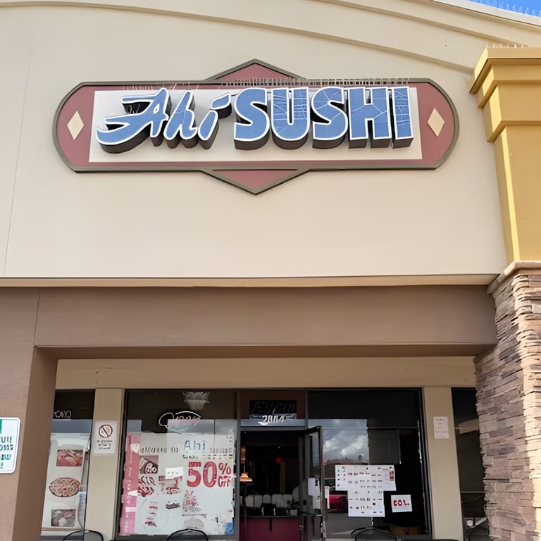 Welcome to Ahi Sushi & Grill