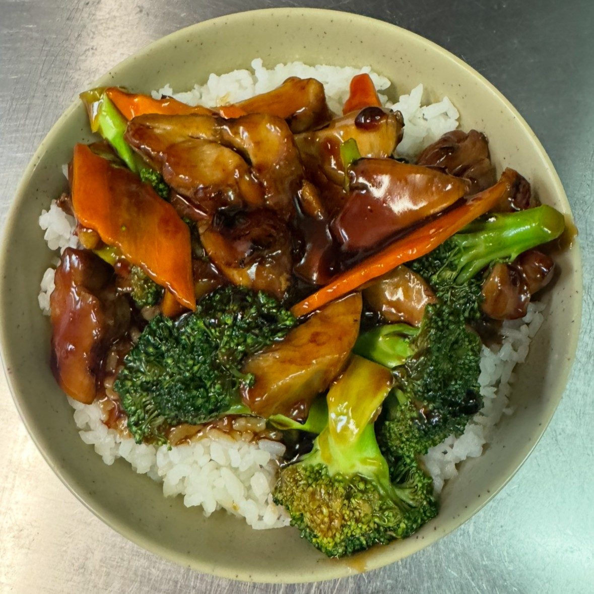 B2. Chicken Teriyaki Bowl.
