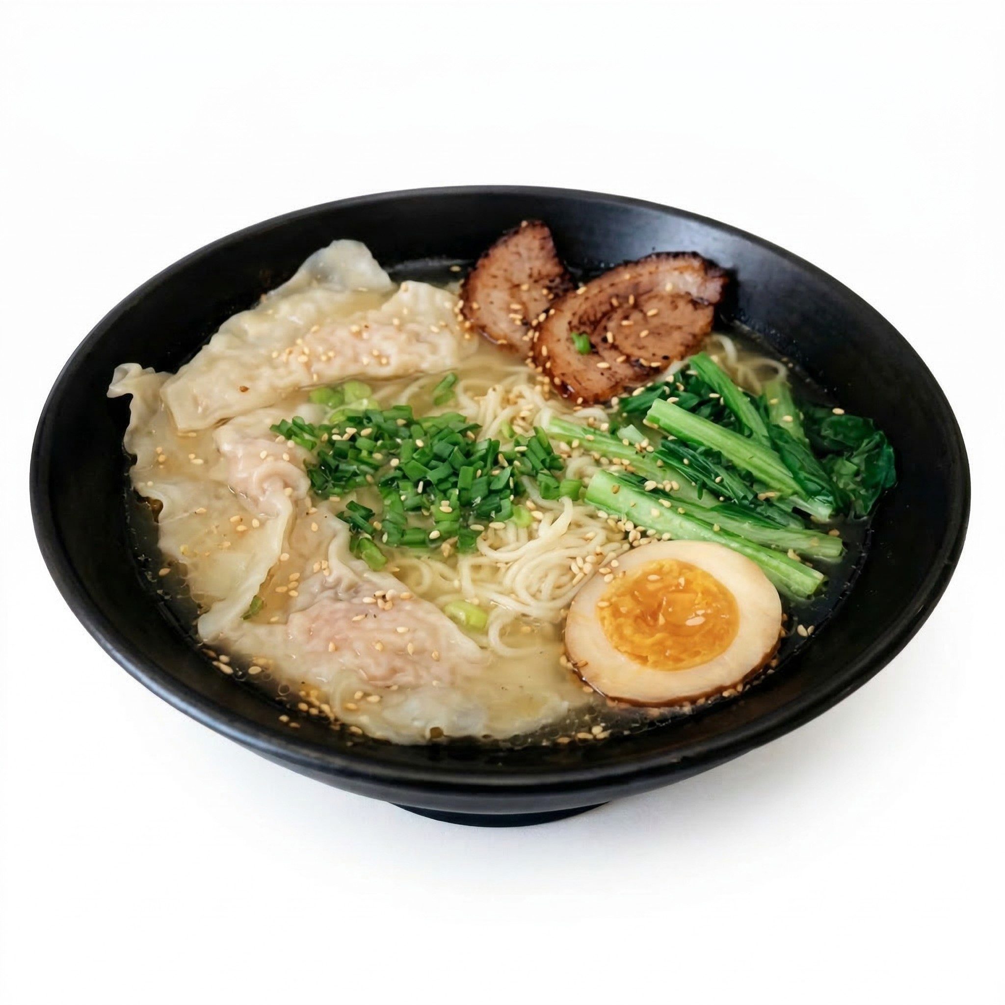 R6. Pork Dumpling Ramen.